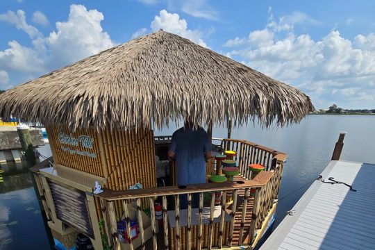 Fort Myers Beach Daytime 90 minute Round Tiki Boat Cruise